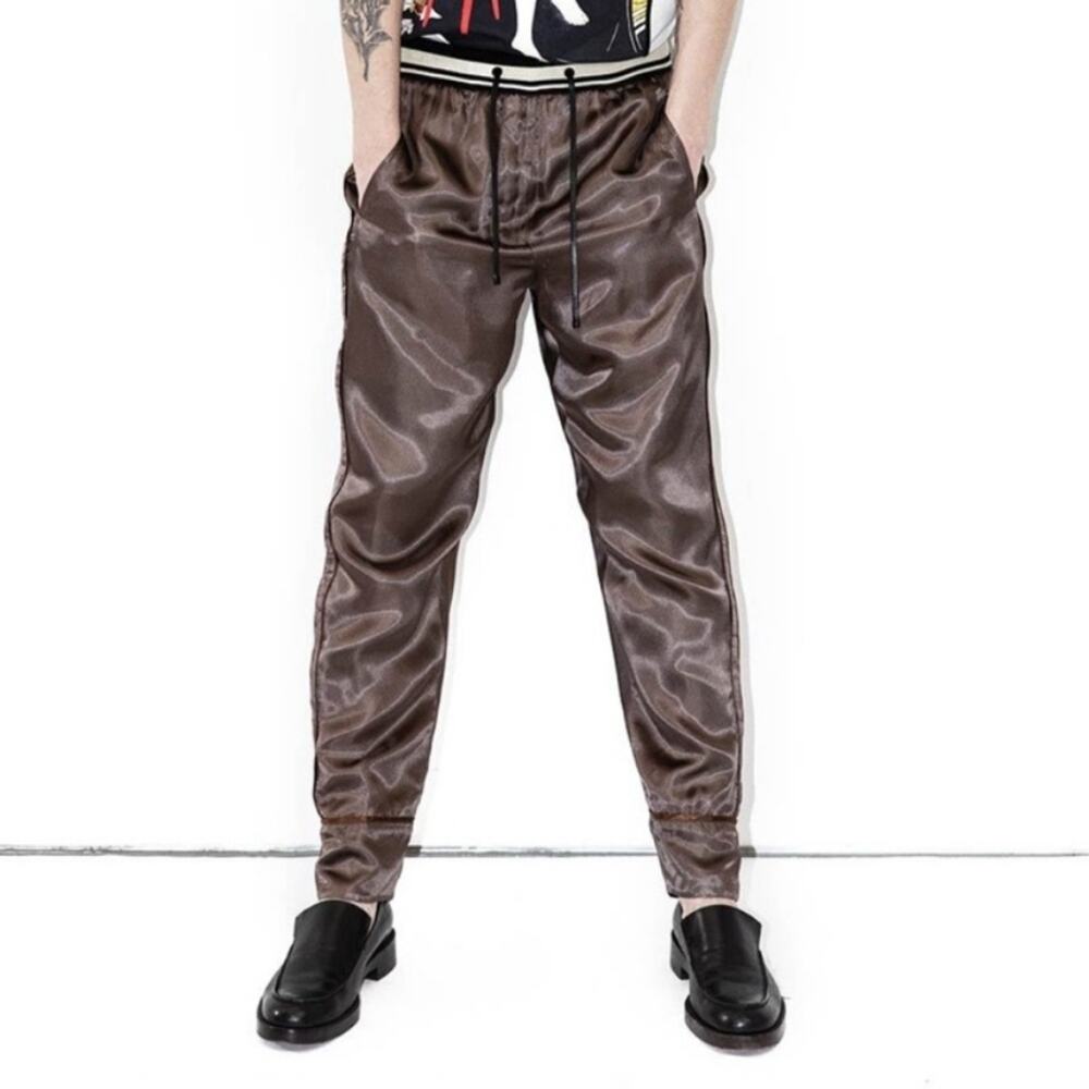 3.1 Phillip Lim Men's Elastic Waist Reversible Pajama Pants Small